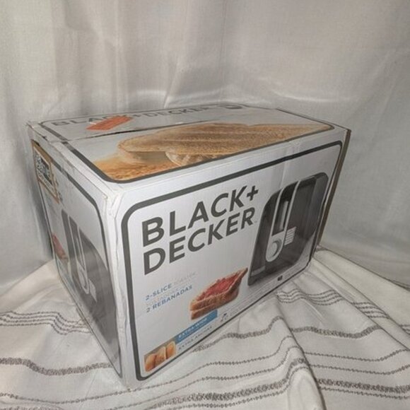 NEW Black + Decker Extra Wide 2 Slot Slice Frozen Function Option Bagel Toaster - Picture 5 of 5